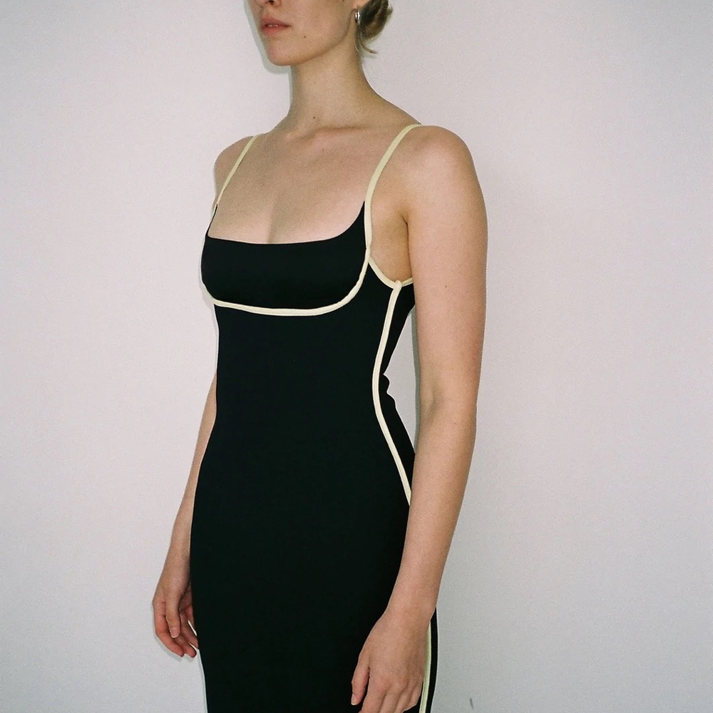 Brand New Paris Texas Florian Dress - Black size small
